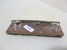 Victorian Iron & Brass Door Keep Catch Rim Lock Old Antique Georgian 4.75"L