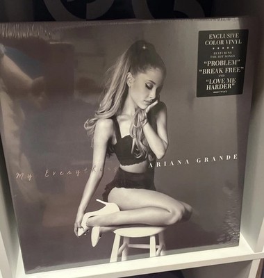 Ariana Grande My Everything Lavender/Clear Split Vinyl LP Record