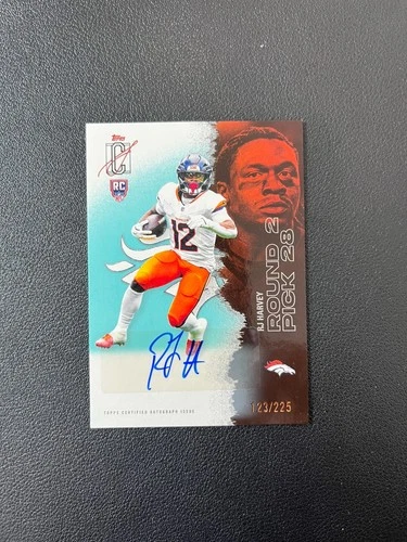 2025 Topps Signature RJ Harvey Rookie Class Autographs (RAW)