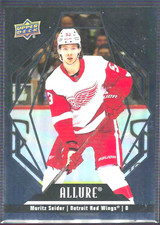 22 23 UPPER DECK ALLURE BLACK RAINBOW MORITZ SEIDER #58
