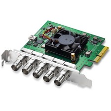 Blackmagic Design DeckLink Duo 2 PCIe Capture and Playback Card, Up to Black