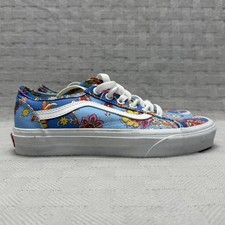 Vans Shoes Womens Size 5 Multicolor Floral Canvas Old Skool Low Top Sneakers