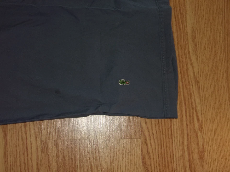 Funda de almohada Lacoste tamaño king gris azulado 100 % algodón Foto 2 de 2