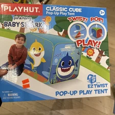 Baby Shark pop up kids play tent