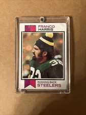 1973 Topps - Franco Harris #89 (RC) Rookie Card Pittsburgh Steelers HOF EX. rookie card picture
