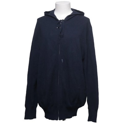 Soft Goat, Kapuzenpullover, Größe: XXL, Blau, Kaschmir, Einfarbig #ABN