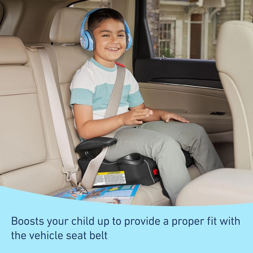 Asiento elevador sin respaldo Graco Turbobooster LX con pestillo para niños grandes Rio Foto 4 de 4