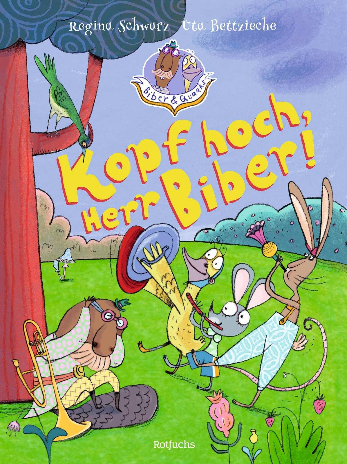 Rotfuchs Schwarz Biber & Quaaks: Kopf Hoch, Herr Biber!, Kinderbücher Von Regina - Bild 2
