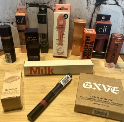  LOT OF 13 High-End Makeup Products  Name Brands, Full Size, New & Unused- 
