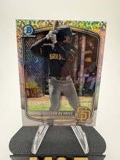 2025 Bowman - Chrome Prospects Leo De Vries #BCP-59 Mini-Diamond Refractor (RC)