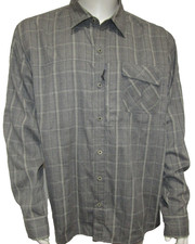 WRANGLER OUTDOOR REGULAR FIT BUTTON UP LONG SLEEVE SHIRT MENS SIZE XL