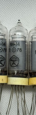 1x IN-14 NIXIE TUBE for CLOCK NEW, LONG PINS, 70-s TESTED 100