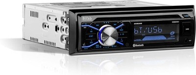 BOSS Audio Systems 508UAB Car Stereo - Single Din, Bluetooth, CD Player, AM/FM