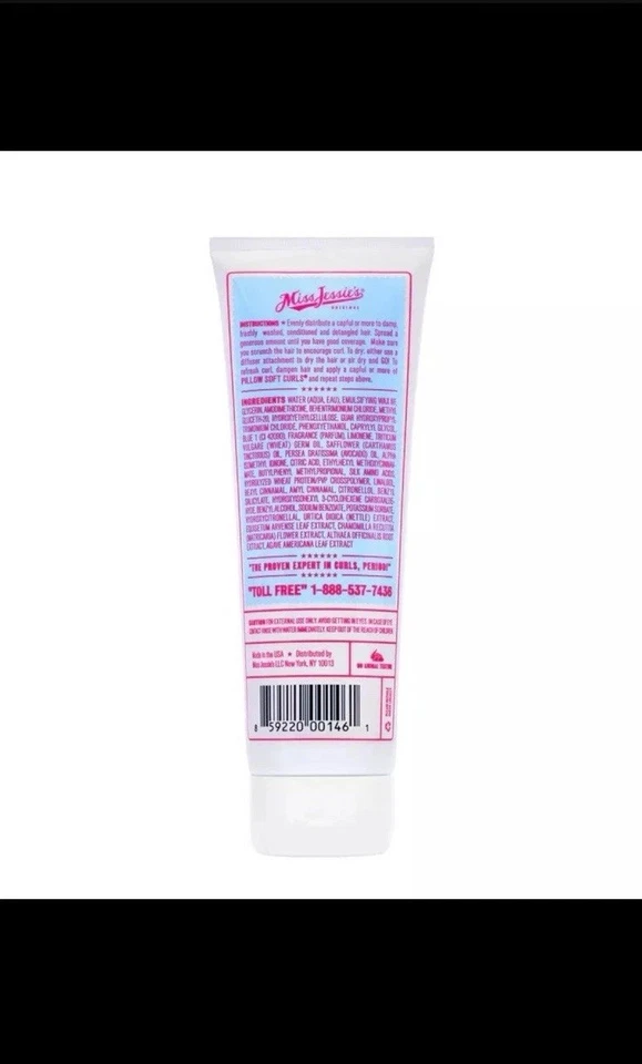Miss Jessie's Almohada Suave Rizos Loción Unisex 8.5 OZ Nuevo Foto 2 de 3