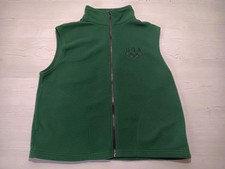 VINTAGE OLYMPICS 1996 ATLANTA TEAM USA FLEECE VEST GREEN LARGE