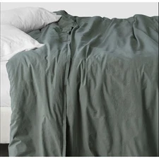 The Citizenry Stonewashed Organic Cotton Percale Duvet Cover - King/Cal King