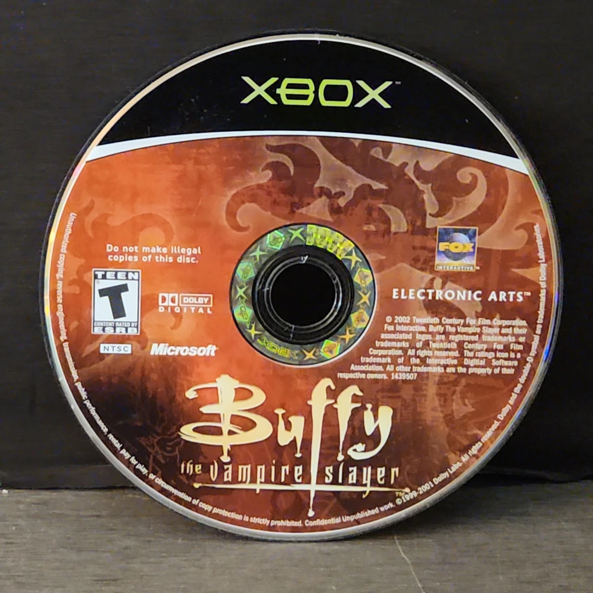Buffy the Vampire Slayer Microsoft Xbox Video Games for sale - eBay