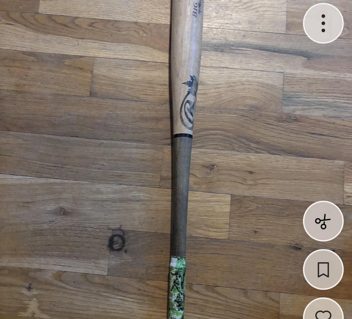 Batte Bois 24 Oz Batte De Baseball En Bois Rawlings Big Stick 242 J - Taille 29 Pouces, 24 Oz, Occasion Batte Bois Occasion Bon état