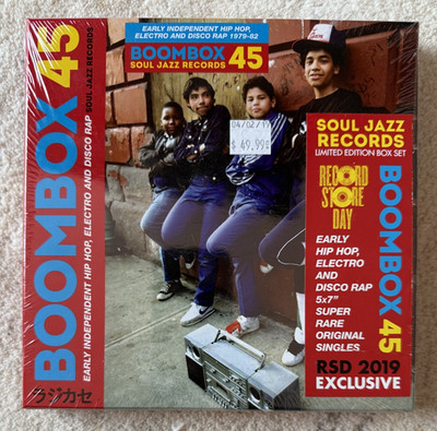 Various - Boombox 45 (Early Independent Hip Hop, Electro And Disco Rap 1979-82)