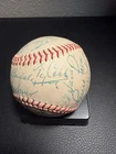 Ty Cobb Autographed Baseball