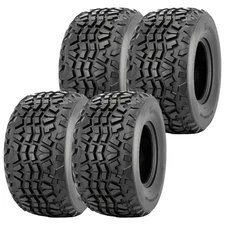 Set Of 4 23x11-10 ATV Tires 23x11x10 Golf Cart Tires Replacement 6Ply Heavy Duty