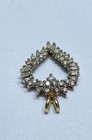 14k Gold Diamond Open Heart Pendant 3.3 g — photo 3