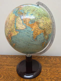 Beautiful Vintage 12” Columbus Globe Paul Oestergaard 1950s