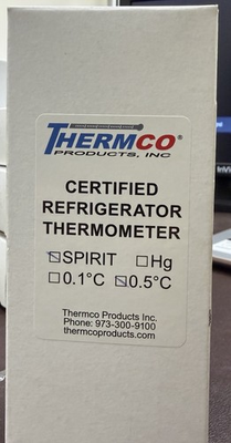 #ad THERMCO ACCR0201S Liquid In Glass Thermometer 5 to 15C 8RLT4 12 2025 $34.90