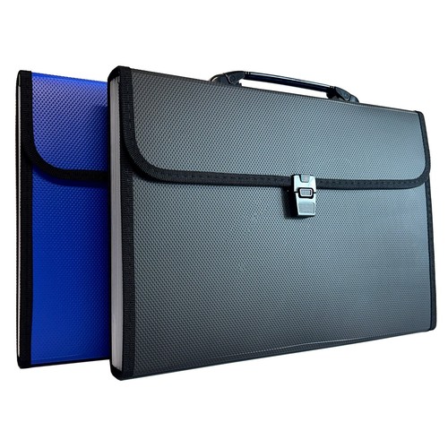 Expanding File 13 Pocket Folder Document A4 Wallet Case Paper Organiser ...