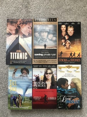 Lot Of 6 VHS Tapes Really Nice!!! Great Titles EXCELLENT CONDITION!! LOW PRICE!