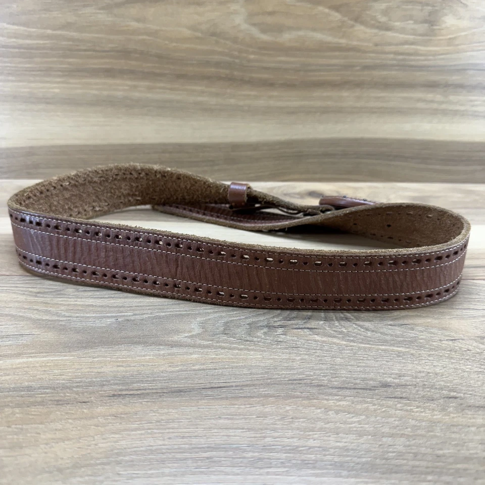 Lucky Brand Vintage Womens Belt XS Floral Needlepoint Buckle - Image 4 of 4