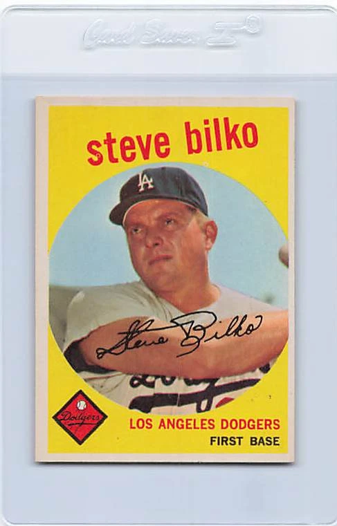 Steve Bilko trading card