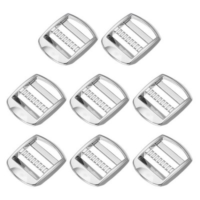 8pcs Ladder Lock Buckle Slider 3/4'' Zinc Alloy Adjustable Buckle, Bronze 7