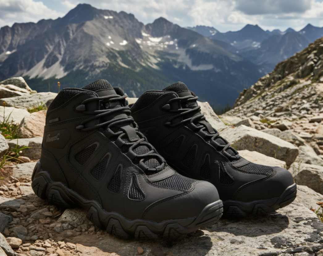 THOROGOOD CROSSTREX WATERPROOF MID SAFETY TOE HIKER BOOTS 