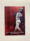 Ken Griffey Jr. 1999 Topps Finest Baseball Hank Aaron Awards Contender Card #HA8
