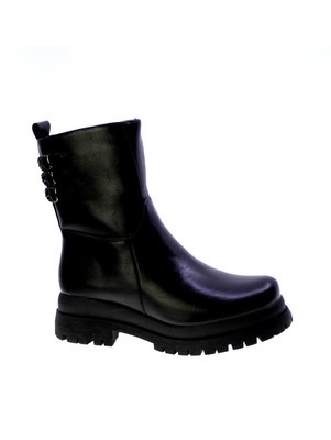 Queen Helena Biker Stiefelette Damen Schwarz X33-98