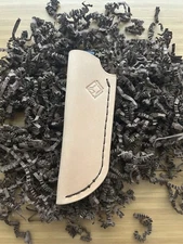 Paradrop Leather PDL Universal Para Sheath (Regular) w/ Clip - Natural x Brown