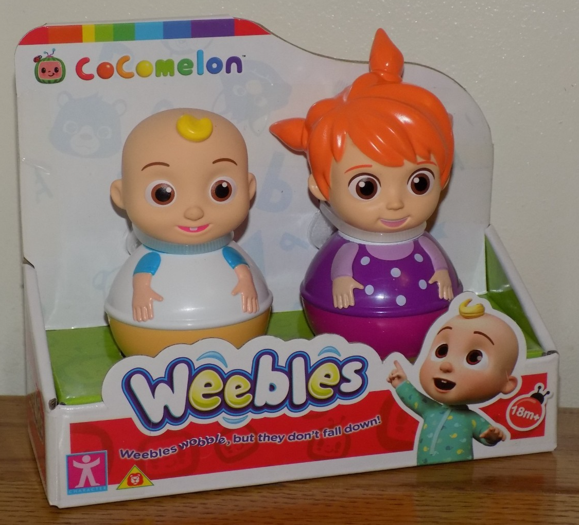 CoComelon Weebles Figures - YoYo and  Tom - BRAND NEW