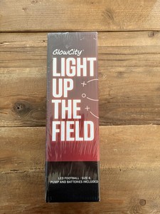 GlowCity LED Light Up Football Youth Size 6 New Sealed Night Football