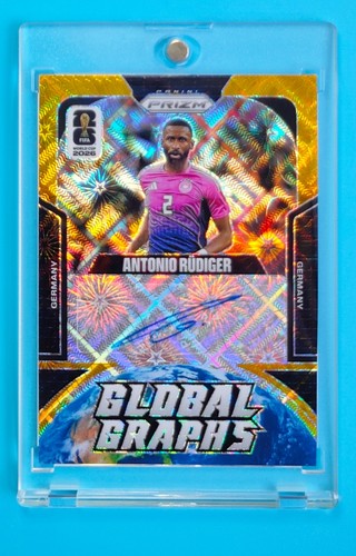2026 Prizm Fifa World cup Germany Antonio Rüdiger Auto 2/5 jersey number ≈1/1