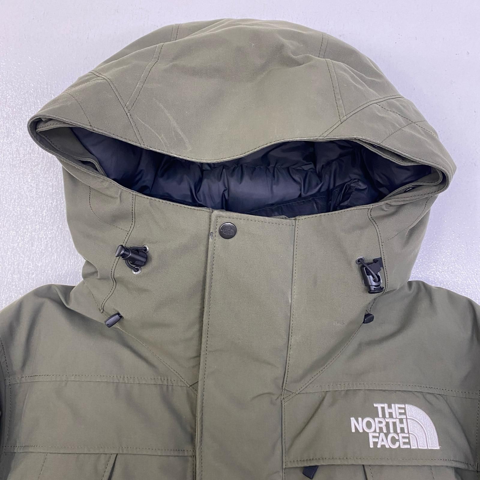 The North Face Antarctica Parka Down Jacket Khaki L Damaged Authentic Men's image 3