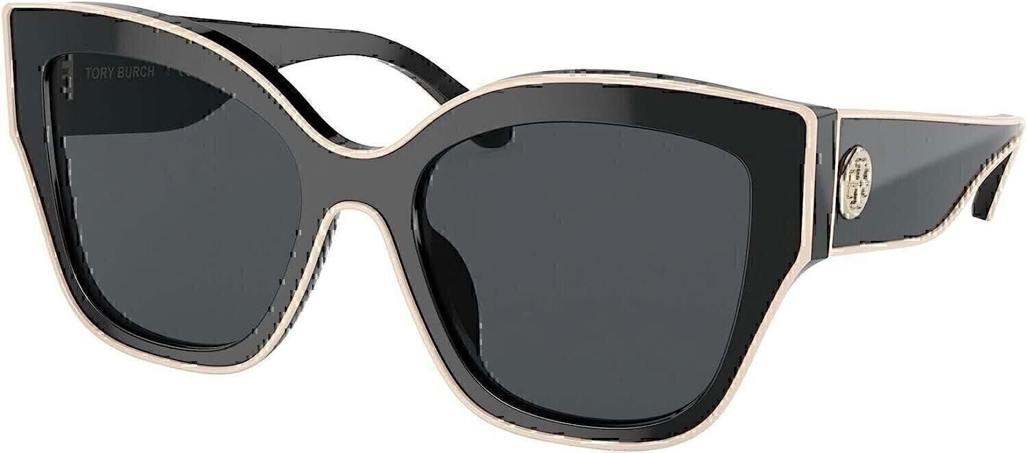 Tory Burch Sunglasses TY 7184 U 192987 Black With Ivory  display picture 2