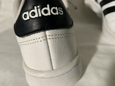 adidas Men's 9.5 Sneakers White & Black Old School Classic Fresh