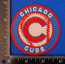 CHICAGO CUBS BASEBALL IRON ON PATCH