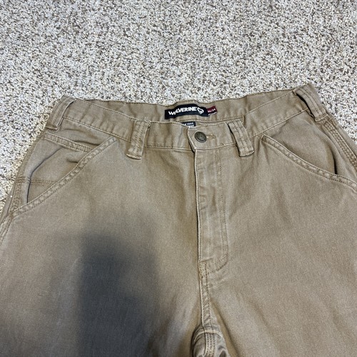 Wolverine Tan Carpenter Jeans Mens 32/34 Actual 30x33 - Picture 2 of 15