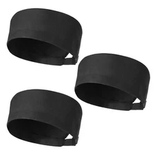 3Pcs Unisex Chef Hats, Chef Beanie Chef Caps for Men, Adjustable Kitchen Cook...