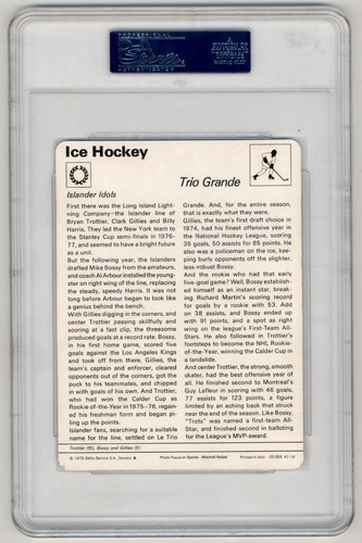 1977-79 Sportscaster Series 47 #4716 Trio Grande PSA 8 Near Mint Mint 5430 - Picture 2 of 2