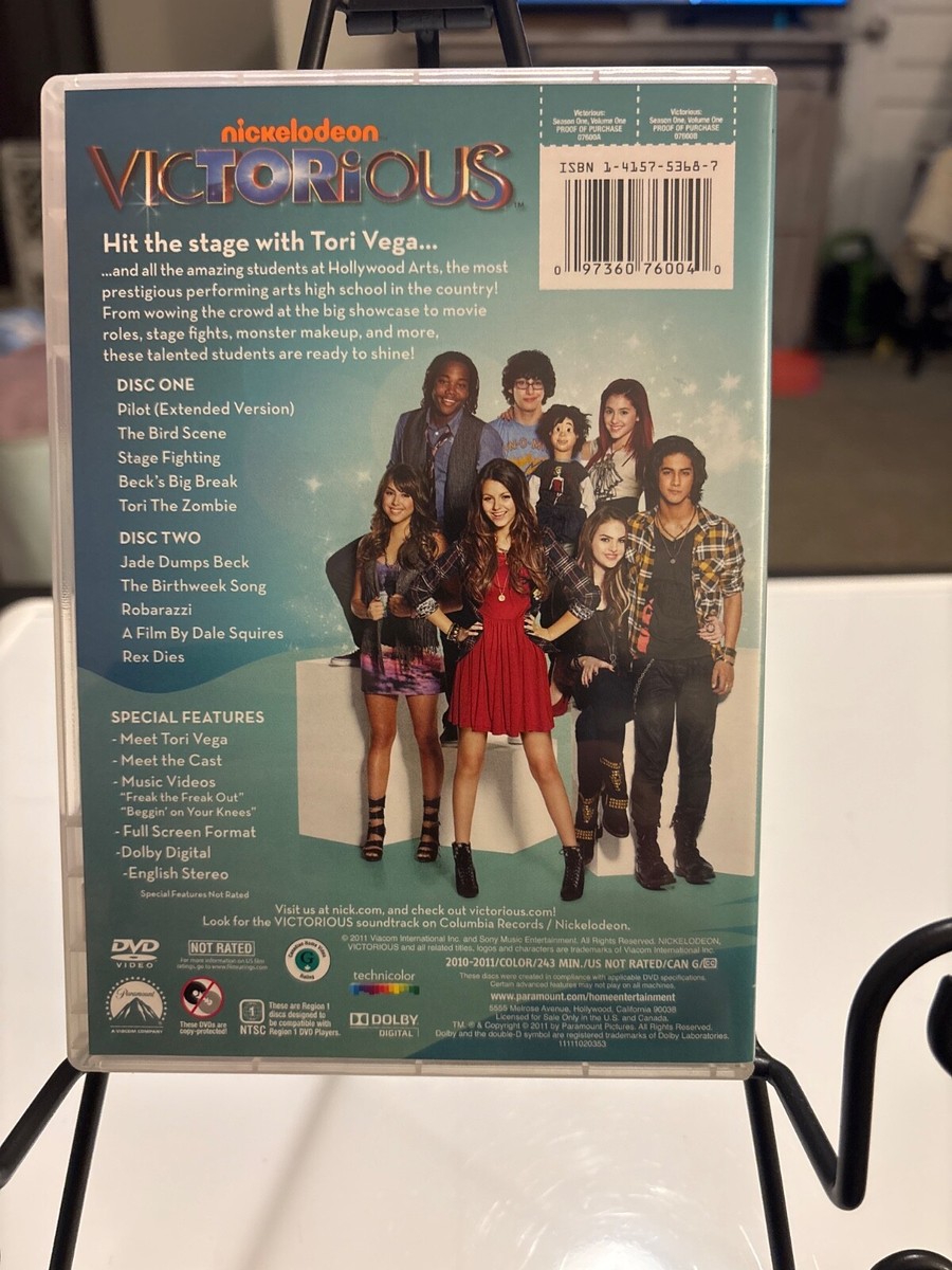 Victorious: Season One Volume One (DVD, 2010) for sale online | eBay