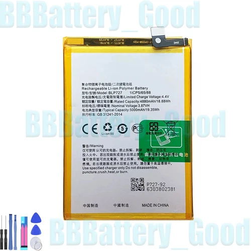 New Battery For OPPO A5 A9 A11X A11 Mobile Phone BLP727 5000mAh High Quality