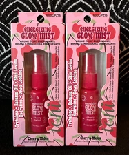 2pk IONI ENERGIZING GLOW MIST CHERRY MELON DEWY HYALURONIC ACID B12 FACIAL SPRAY